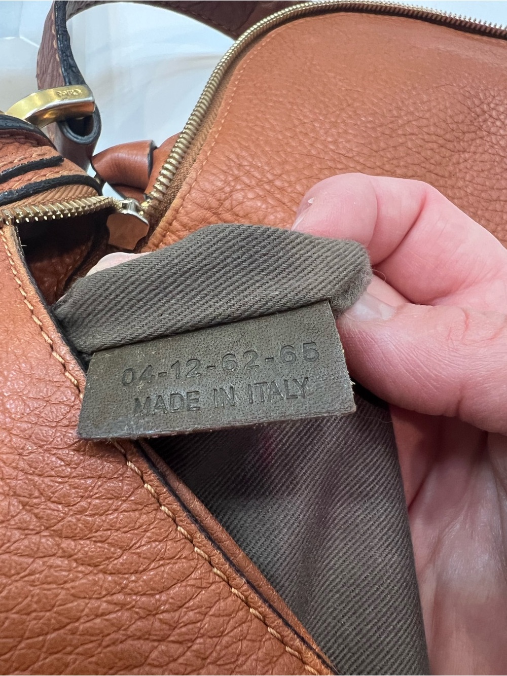 Chloe - Marcie Saddle Bag, Very Good Condition, leather and interior like new! - Picture 5 of 12